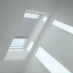 VELUX Plissee Grau 1282, UK04, Aluminiumschiene,GGU,Solar,VELUX