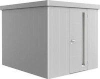 Biohort 81040, Biohort Ger&auml;tehaus Neo silber-metallic Ger&auml;teschuppen, Standardt&uuml;r,
