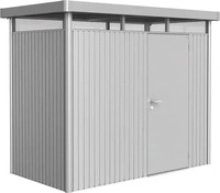 Biohort 83020, Biohort Ger&auml;tehaus HighLine silber-metallic, Standardt&uuml;r, H1