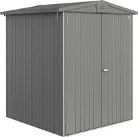 Biohort 22020, Biohort Ger&auml;tehaus Europa quarzgrau-metallic Ger&auml;teschuppen, 2