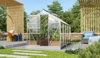 EPH 260865, EPH Vitavia Gew&auml;chshaus Venus Tomatenhaus Silber, 3 mm, 321x195x197 cm