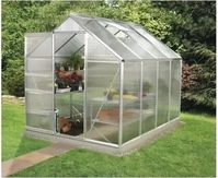 EPH 260784, EPH Vitavia Gew&auml;chshaus Venus Tomatenhaus Silber, 4 mm, 257x195x197 cm