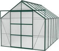 EPH 261429, EPH Vitavia Gew&auml;chshaus Uranus Tomatenhaus Smaragd, 6 mm, 383x257x248 cm