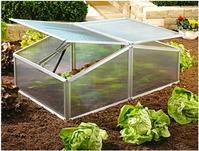 EPH 260006, EPH Vitavia Fr&uuml;hbeet Gaia, XS - 60x100x26 cm silber