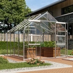 EPH 262565, EPH Vitavia Gew&auml;chshaus Mars Tomatenhaus Silber, 3 mm, 258x257x232...