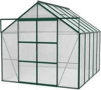 EPH 261404, EPH Vitavia Gew&auml;chshaus Uranus Tomatenhaus Smaragd, 4 mm, 321x257x248 cm