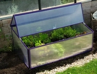 EPH 260002, EPH Pergart Fr&uuml;hbeet Levana, Feige - 98x57x36 cm grau
