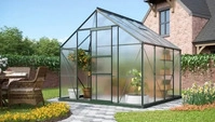 EPH 261304, EPH Vitavia Gew&auml;chshaus Merkur Tomatenhaus Smaragd, 4 mm, 258x257x232 cm