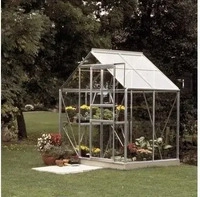 EPH 260465, EPH Vitavia Gew&auml;chshaus Venus Tomatenhaus Silber, 3 mm, 131x195x197 cm