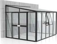 EPH 266825, EPH Vitavia Gew&auml;chshaus Helena Tomatenhaus Schwarz, 334x266x239 cm