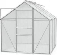 EPH 260669, EPH Vitavia Gew&auml;chshaus Venus Tomatenhaus Silber, 6 mm, 195x195x197 cm