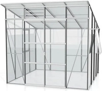 EPH 40000676, EPH Vitavia Gew&auml;chshaus Freya Tomatenhaus Silber Kombiverglasung,
