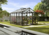 EPH 278115, EPH Vitavia Gew&auml;chshaus Zeus Tomatenhaus Schwarz Kombiverglasung,