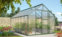 EPH 261364, EPH Vitavia Gew&auml;chshaus Merkur Tomatenhaus Smaragd, 4 mm, 445x257x232 cm