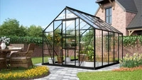 EPH 267325, EPH Vitavia Gew&auml;chshaus Merkur Tomatenhaus Schwarz, 3 mm, 321x257x232 cm