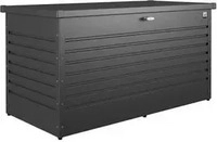 Biohort 65060, Biohort FreizeitBox dunkelgrau-metallic Gartentruhe, 160 (160x83x79