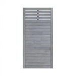 TraumGarten Sichtschutzzaun Holz NEO DESIGN Grau Gitter Sichtschutz...