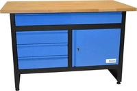 G&uuml;de 40471, G&uuml;de Werkbank GW Werktisch, Variante 2 blau