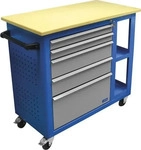 G&uuml;de 40925, G&uuml;de Werkstatt- u Werkbankwagen GWB 05 Werkzeugwagen blau