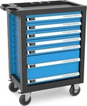 G&uuml;de 40874, G&uuml;de Werkstattwagen Premium GWP 07 Werkzeugwagen blau