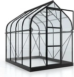 EPH 280995, EPH Vitavia Gew&auml;chshaus Orion Tomatenhaus Silber, 257x202x231 cm (LxBxH)