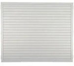 T&J Sichtschutzzaun LIGHTLINE wei&szlig; Sichtschutz Lamellenzaun, 180x150 cm