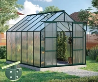 EPH 261424, EPH Vitavia Gew&auml;chshaus Uranus Tomatenhaus Smaragd, 4 mm, 383x257x248 cm