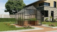 EPH 267234, EPH Vitavia Gew&auml;chshaus Mars Tomatenhaus Schwarz, 4 mm, 258x257x232 cm