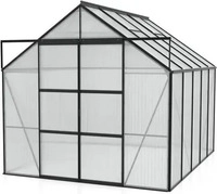 EPH 268904, EPH Vitavia Gew&auml;chshaus Uranus Tomatenhaus Schwarz, 4 mm, 321x257x248 cm