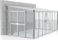 EPH 266765, EPH Vitavia Gew&auml;chshaus Helena Tomatenhaus Silber, 460x266x239 cm