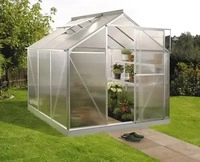 EPH 262134H, EPH Vitavia Gew&auml;chshaus Eos Tomatenhaus Silber, 4 mm, 229x198x208...