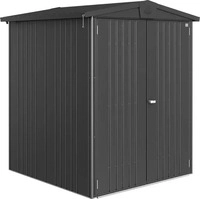 Biohort 24020, Biohort Ger&auml;tehaus Europa dunkelgrau-metallic Ger&auml;teschuppen, 2