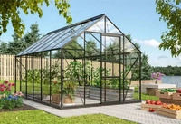 EPH 267345, EPH Vitavia Gew&auml;chshaus Merkur Tomatenhaus Schwarz, 3 mm, 383x257x232 cm