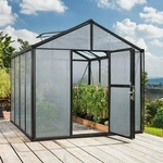 EPH 278107, EPH Vitavia Gew&auml;chshaus Zeus Tomatenhaus Schwarz, 10 mm, 316x258x250 cm