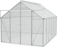 EPH 262594, EPH Vitavia Gew&auml;chshaus Mars Tomatenhaus Silber, 4 mm, 383x257x232...
