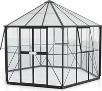 EPH 40002372, EPH Vitavia Gew&auml;chshaus Pavillons Juno Tomatenhaus Schwarz