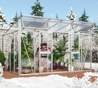 EPH 40002387, EPH Vitavia Gew&auml;chshaus Aura Tomatenhaus Kombiverglasung Weiss,