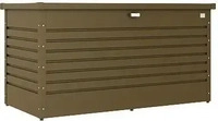 Biohort 62010, Biohort FreizeitBox bronze-metallic Gartentruhe, 100 (101x61x46 cm)