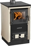 Justus 1862 41, Justus K&uuml;chenofen Festbrennstoffherd Rustico 50 2.0, Creme...