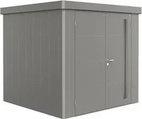 Biohort 87063, Biohort Ger&auml;tehaus Neo quarzgrau-metallic Ger&auml;teschuppen,