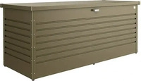 Biohort 62090, Biohort FreizeitBox bronze-metallic Gartentruhe, 200 (201x83x79 cm)