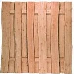 T&J Sichtschutzzaun J&Uuml;TLAND Sichtschutz Bohlenzaun, 180x180 cm