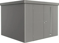 Biohort 89011, Biohort Ger&auml;tehaus Neo quarzgrau-metallic Ger&auml;teschuppen,