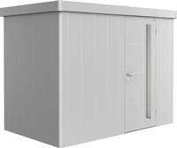 Biohort 81082, Biohort Ger&auml;tehaus Neo silber-metallic Ger&auml;teschuppen, Standardt&uuml;r,