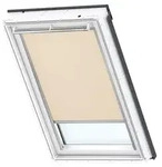 VELUX Verdunkelungsrollo Uni Beige 4556, M08, Aluminiumschiene,GGU,Manuell,VELUX