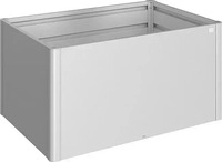Biohort 64018, Biohort HochBeet silber-metallic, 1,5x1 (152x102x77 cm)