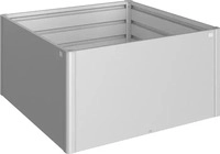 Biohort 64048, Biohort HochBeet silber-metallic, 1,5x1,5 (152x152x77 cm)