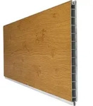 GroJa BasicLine PVC-Steckzaun Sichtschutzzaun Asteiche Natur Einzelprofil Sichtschutz