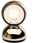 LED-Tischleuchte Eclisse Artemide goldfarben, Designer Vico Magistretti, 18 cm