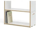 Regal Hochstapler Tojo MDF, wei&szlig; beschichtet, Designer Dirk Fr&ouml;mchen, 76x37.5x32 cm